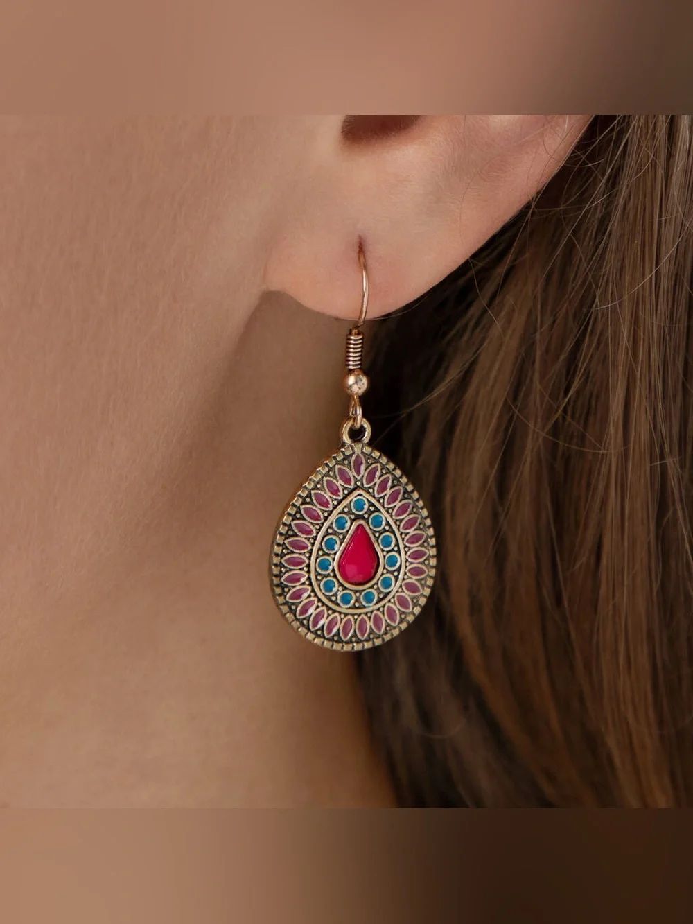 Bohemian Dangle Earrings Q1277